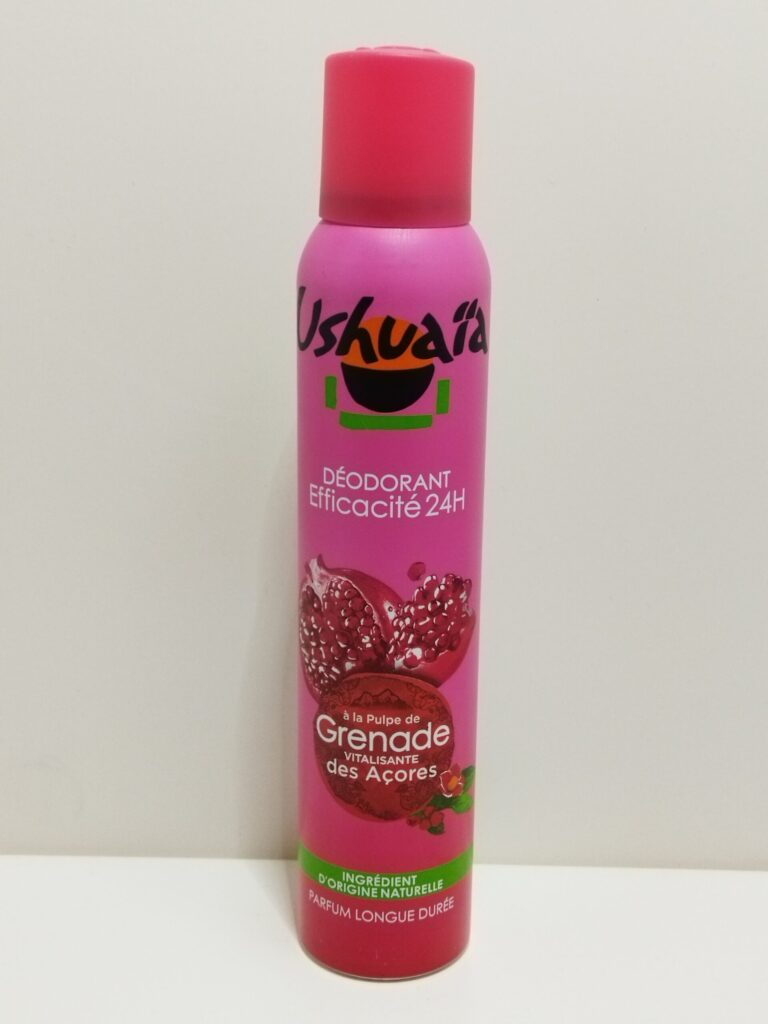 USHUAÏA DÉODORANT SPRAY À LA PULPE DE GRENADE 200ML CIMAMARKET