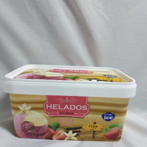 HELADOS VANILLE & FRAISE 1L