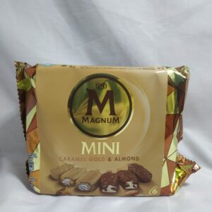 MAGNUM MINI CARAMEL GOLD ALMOND 6U