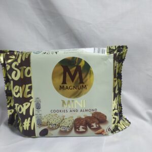 MAGNUM MINI COOKIES AND ALMOND 6U