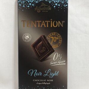 CHOCOLATNOIR LIGHT TENTATION-100GRS-AIGUEBELLE