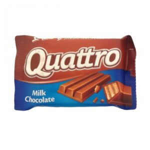 MILK CHOCOLATE QUATTRO 33G