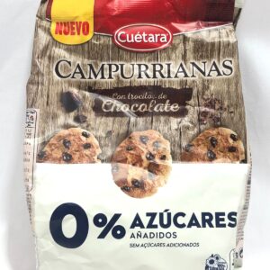 CAMPURRIANAS COOKIES CHOCOLAT 0% SUCRE