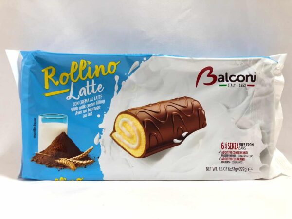 ROLLINO LATTE CREMA AL LATTE BALCONI 222G