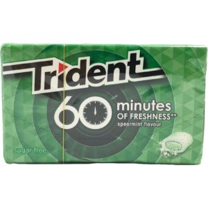 TRIDENT 60MINUTES OF FRESHNESS SPEARMINT FLAVOUR