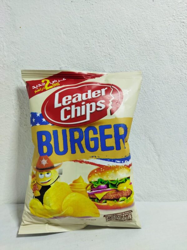 LEADER CHIPS BURGER 20G