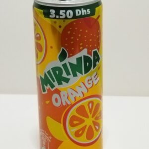 MIRINDA ORANGE CANETTE 250ML