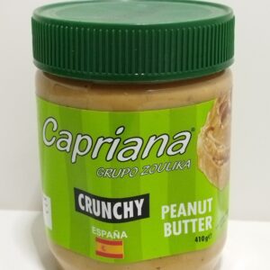 PEANUT BUTTER CAPRIANA 410G