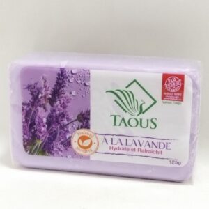 SAVON TAOUS A LA LAVANDE 125G