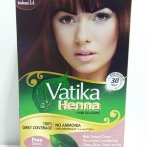 VATIKA HENNA HAIR COLOURS BORDEAUX 3.6