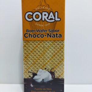 GAUFRETTES FOURRÉES A LA CREME AU CHOCOLAT 400G CORAL