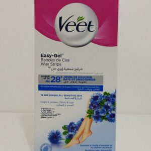 VEET BANDES DE CIRE PEAUX SENSIBLES