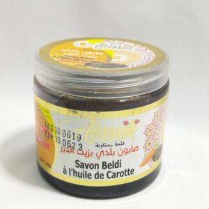 SAVON BELDI À L'HUILE DE CAROTTE . KELAA