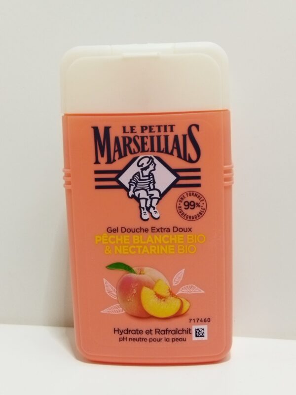 L.P.M GEL DOUCHE PÊCHE BLANCHE BIO & NECTARINE BIO 250ML