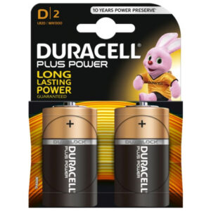 PILE EXTRA LIFE PLUS POWER D2-DURACELL