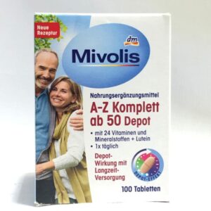 MIVOLIS VITAMINS A-Z 50+