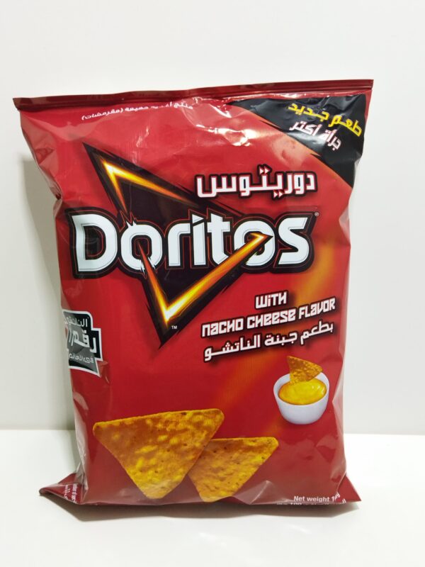 DORITOS WITH NACHO CHEESE 100G
