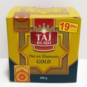 THÉ TAJ BLADI EN FILAMENTS GOLD 200G