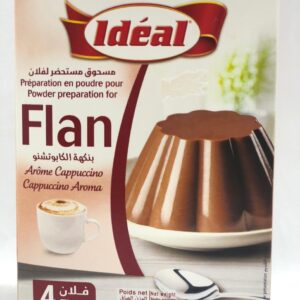 FLANS CHOCOLAT-4X65G-IDEAL