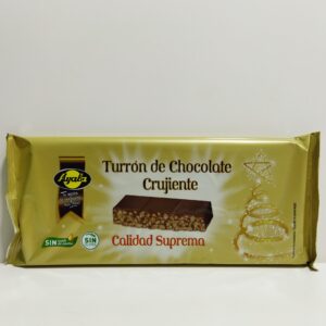 TURRON DE CHOCOLATE CALIDAD SUPREMA . AYALA