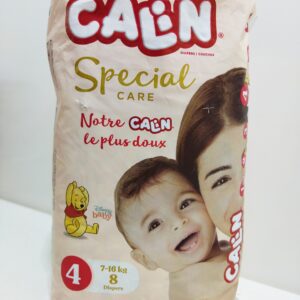 COUCHES CALIN SPECIAL CARE TAILLE 4 MAXI (7-16KG) 8U