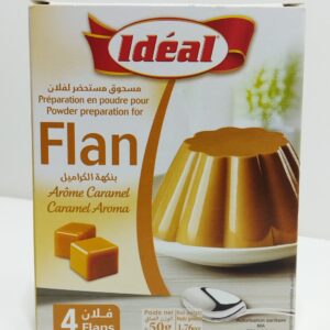 PRÉPARATION EN POUDRE POUR FLAN ARÔME CARAMEL 50G IDÉAL