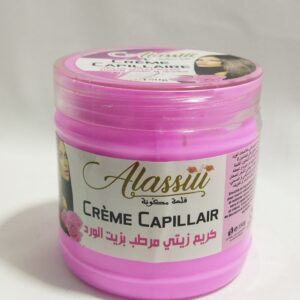 CRÈME CAPILLAIRE À L'HUILE DE ROSE . KELAA