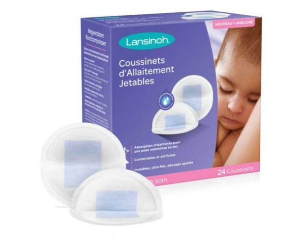 LANSINOH COUSSINET D'ALLAITEMENT 24U