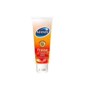 MANIX GEL FRAISE TUBE 80ML