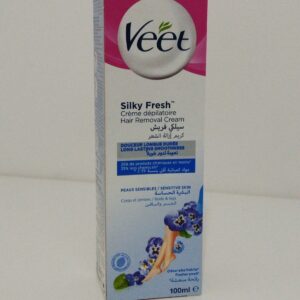 VEET CRÈME D'ÉPILATION POUR FEMME CORPS ET JAMBES PEAUX SENSIBLES 100ML