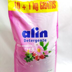 LESSIVE EN POUDRE ALIN DETERGANTE ROSA MOSQUETA 11KG