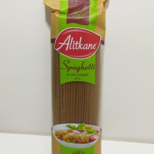 SPAGHETTI AU BLÉ COMPLET N°5 500G ALITKANE