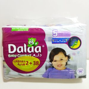 COUCHES DALAA BABY COMFORT TAILLE 5 JUNIOR (13-23KG) 38U