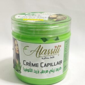 CRÈME CAPILLAIRE À L'HUILE D'ALOE VERA . KELAA