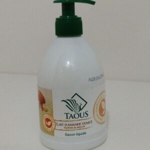 TAOUS SAVON LIQUIDE HYDRATE ET ADOUCIT AU LAIT D'AMANDE DOUCE