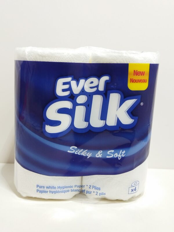 PAPIER HYGIÉNIQUE EVER SILK SILKY & SOFT 4U