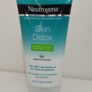 NEUTROGENA SKIN DETOX MASQUE ARGILE PURIFIANT 2 EN 2 150ML