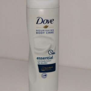DOVE ESSENTIAL RICH BODY LOTION FOR DRY SKIN 400ML