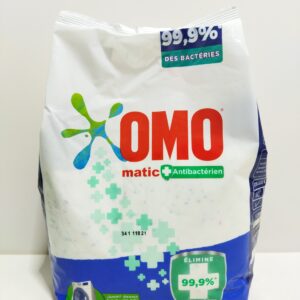 LESSIVE EN POUDRE OMO MATIC ANTIBACTERIEN 750G