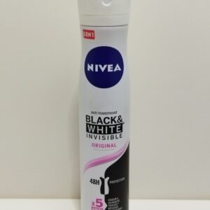 NIVEA DÉODORANT SPRAY BLACK & WHITE ORIGINAL 200ML