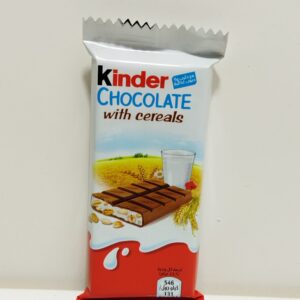 KINDER CHOCOLATE WITH CEREALS