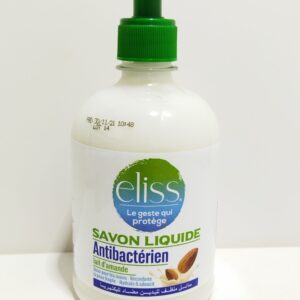 SAVON LIQUIDE ANTIBACTERIEN LAIT AMANDE 500ML ELISS