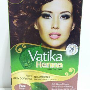 VATIKA HENNA HAIR COLOURS BRUN FONCÉ 4.5