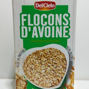 FLOCONS D'AVOINE GRANDE FEUILLES 500G DELCIELO