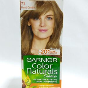 COLORATION GARNIER NATURALS CRÈME 7.1 BLOND CENDRÉ