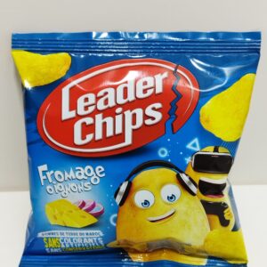 LEADER CHIPS FROMAGE OIGNONS 12G