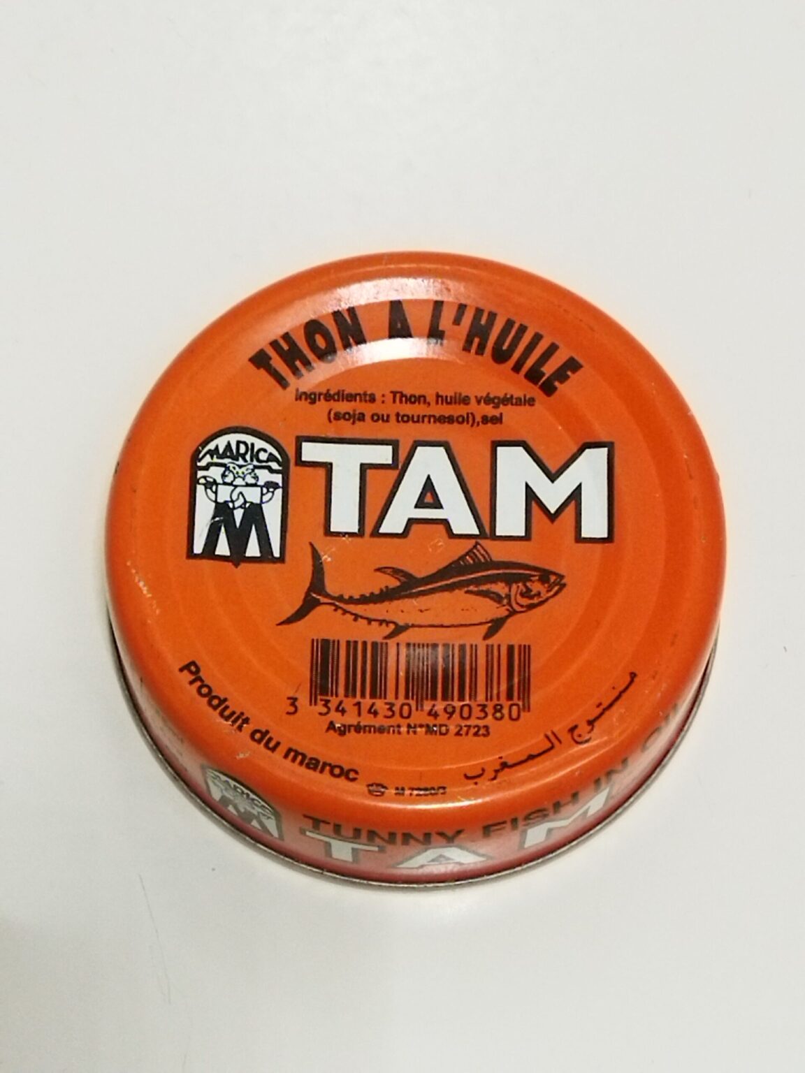 TAM THON A L'HUILE 130 G1