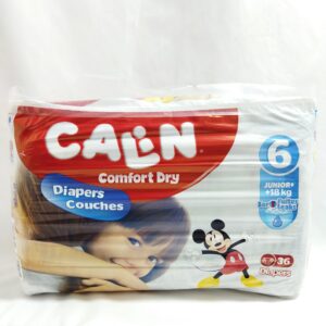 COUCHES CALIN COMFORT DRY TAILLE 6 JUNIOR+(+18KG) 36U