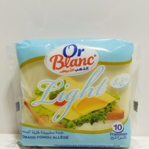 OR BLANC FROMAGE TRANCHES LIGHT 10U