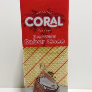 GAUFRETTES FOURRÉES AU COCO 450G CORAL